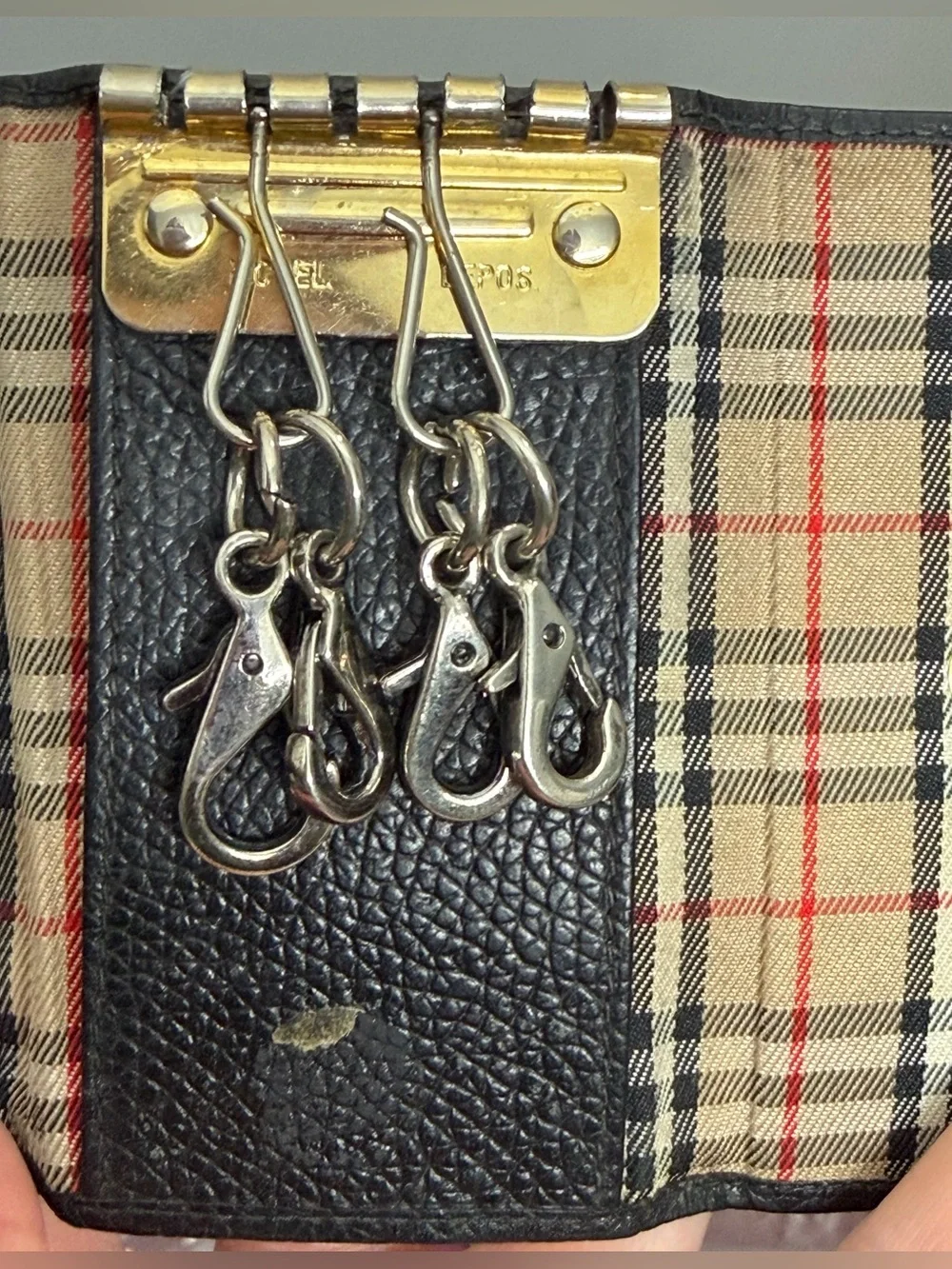 Burberrys key holder